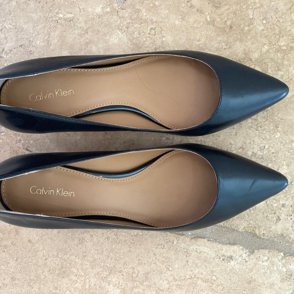 Calvin Klein Kitten Heels - Black